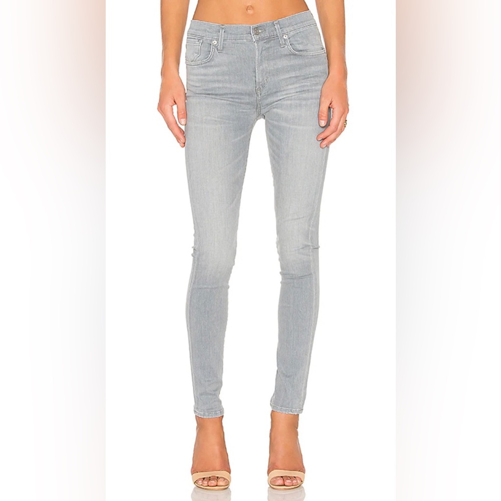 Agolde Aritzia Sophie High Rise Skinny Jeans in Fame Zipper Fly Size 25